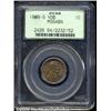 Image 1 : 1909-S VDB 1C MS64 Brown PCGS.