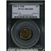 Image 1 : 1909-S VDB 1C MS64 Red and Brown PCGS.