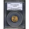 Image 1 : 1909-S 1C MS66 Red PCGS.