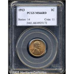 1913 1C MS66 Red PCGS.