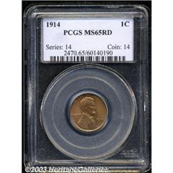 1914 1C MS65 Red PCGS.