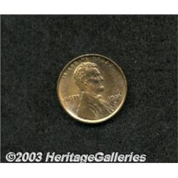 1914-D 1C MS63 Red, Cleaned, Uncertified.