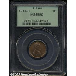 1914-D 1C MS65 Red PCGS.