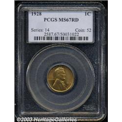 1928 1C MS67 Red PCGS.