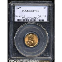 1929 1C MS67 Red PCGS.