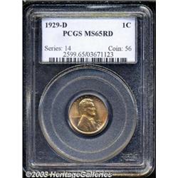 1929-D 1C MS65 Red PCGS.