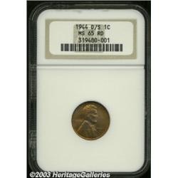 1944-D/S 1C MS65 Red NGC.
