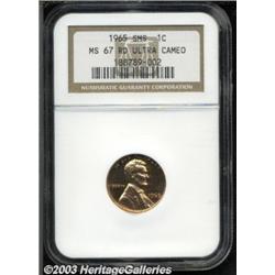 1965 1C SMS MS67 Ultra Cameo NGC.