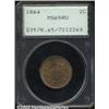 Image 1 : 1864 2C Large Motto MS65 Red PCGS.