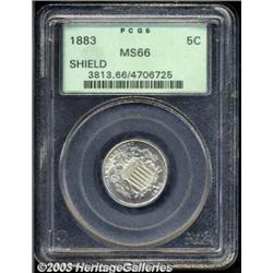 1883 5C MS66 PCGS.