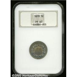 1879 5C PR67 NGC.