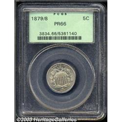 1879/8 5C PR66 PCGS.