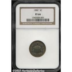 1882 5C PR66 NGC.