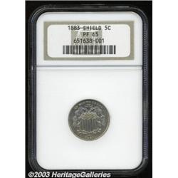 1883 5C PR65 NGC.