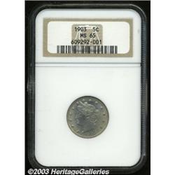 1903 5C MS65 NGC.