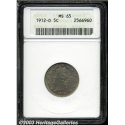 1912-D 5C MS65 ANACS.
