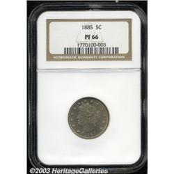 1885 5C PR66 NGC.