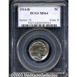 1914-D 5C MS64 PCGS.