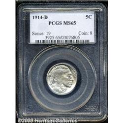 1914-D 5C MS65 PCGS.