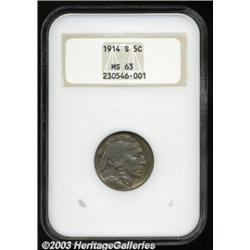 1914-S 5C MS63 NGC.