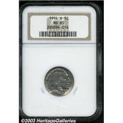 1914-S 5C MS65 NGC.