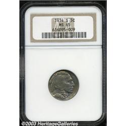 1914-S 5C MS65 NGC.