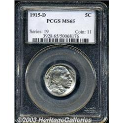 1915-D 5C MS65 PCGS.