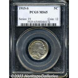 1915-S 5C MS65 PCGS.