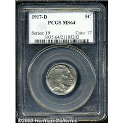 1917-D 5C MS64 PCGS.