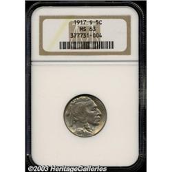 1917-S 5C MS63 NGC.