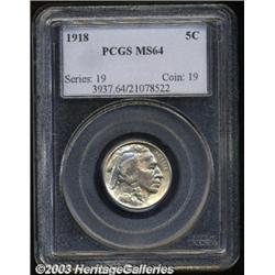 1918 5C MS64 PCGS.