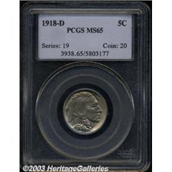 1918-D 5C MS65 PCGS.