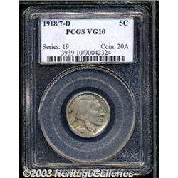 1918/7-D 5C VG10 PCGS.