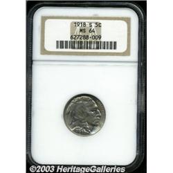 1918-S 5C MS64 NGC.