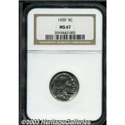 1920 5C MS67 NGC.