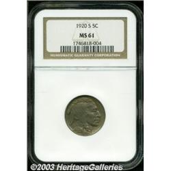 1920-S 5C MS61 NGC.