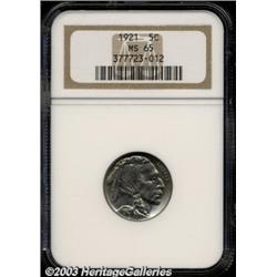 1921 5C MS65 NGC.
