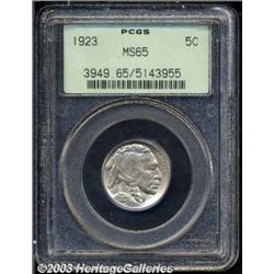 1923 5C MS65 PCGS.
