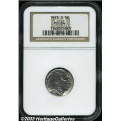 1923-S 5C MS64 NGC.
