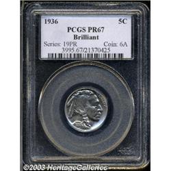 1936 5C Type Two--Brilliant Finish PR67 PCGS.