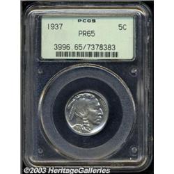 1937 5C PR65 PCGS.