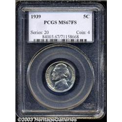 1939 5C Reverse of 1940 MS67 Full Steps PCGS.