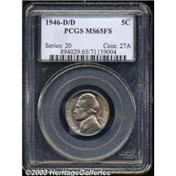 1946-D/D 5C MS65 Full Steps PCGS.