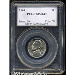 1964 5C MS66 Full Steps PCGS.