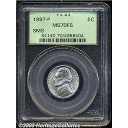 1997-P 5C SMS MS70 Full Steps PCGS.