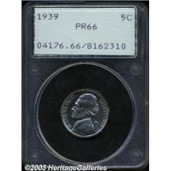 1939 5C Reverse of 1940 PR66 PCGS.