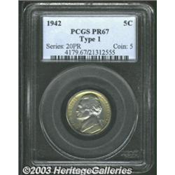 1942 5C Type One PR67 PCGS.