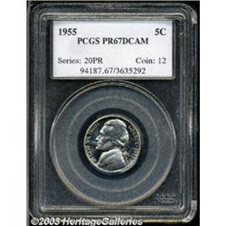 1955 5C PR67 Deep Cameo PCGS.