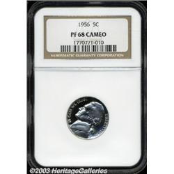 1956 5C PR68 Cameo NGC.