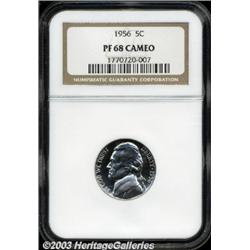 1956 5C PR68 Cameo NGC.